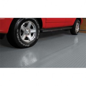 Rolled Garage Flooring - Coin Pattern - 8.5'x22' - 75 mil